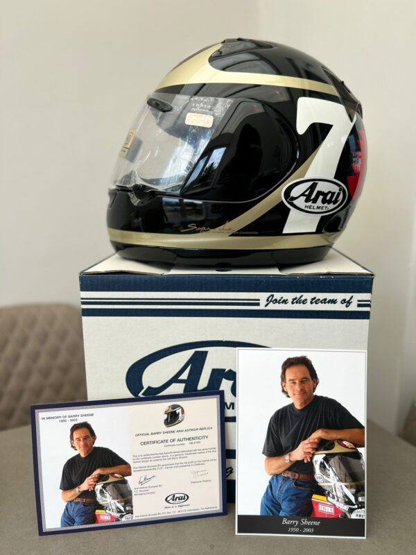 Arai Astro-R Barry Sheene Limited Edition (#148/550)