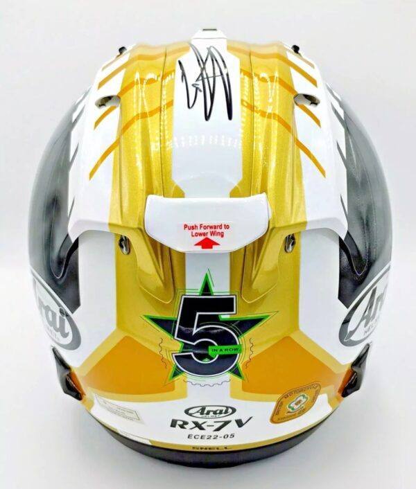 Arai RX-7V Jonathan Rea (SIGNED) Rare Collectable - Image 5