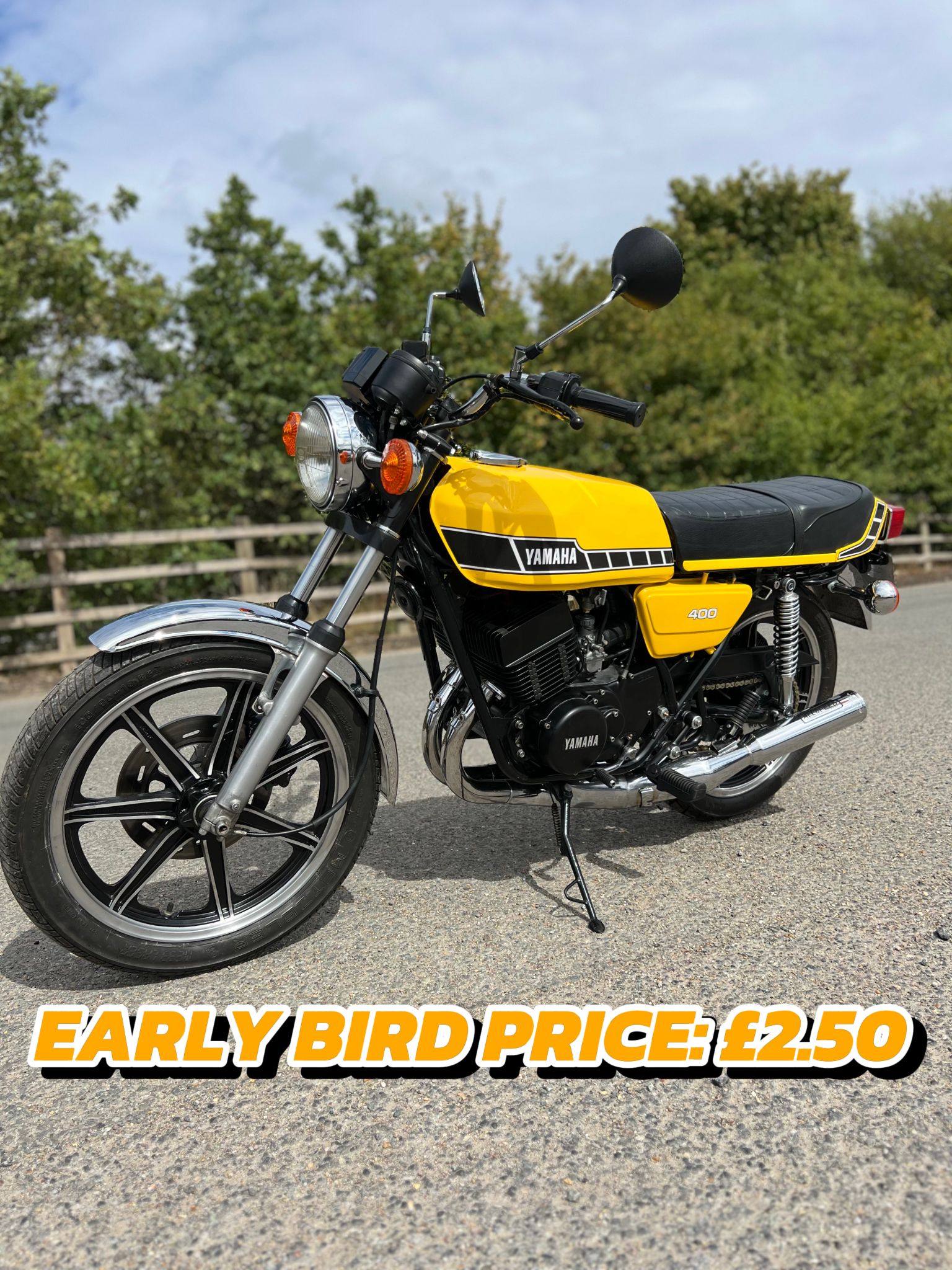 1979 Yamaha RD400F